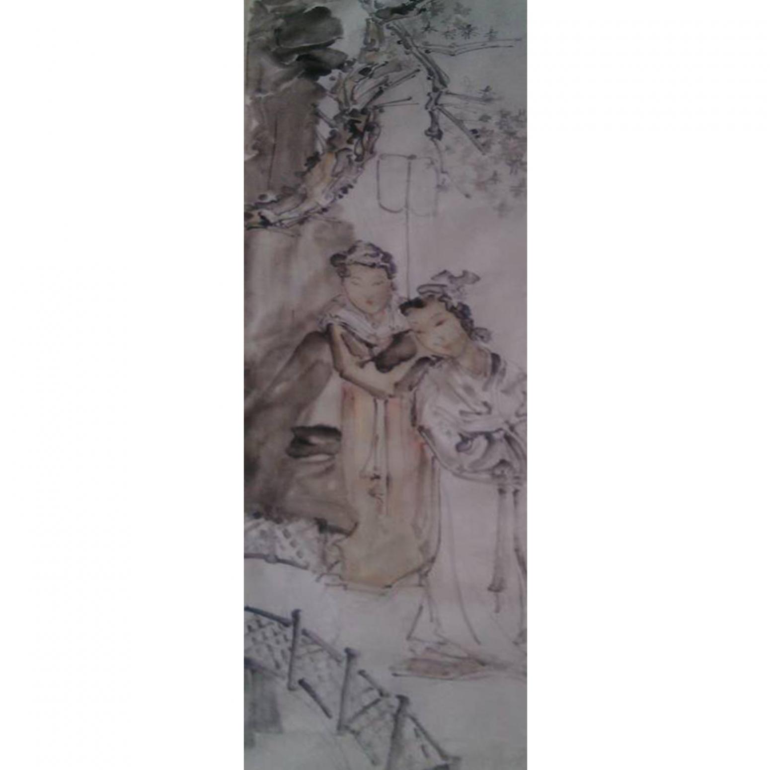 范云平国画作品《【人物2】作者范云平》