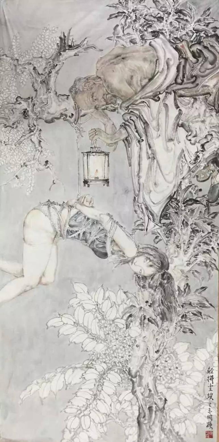 范云平国画作品《【人物4】作者范云平》【图0】