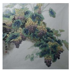 艺术品图片：艺术家高隆正国画作品名称《【葡萄】作者高隆正》价格7200.00 元