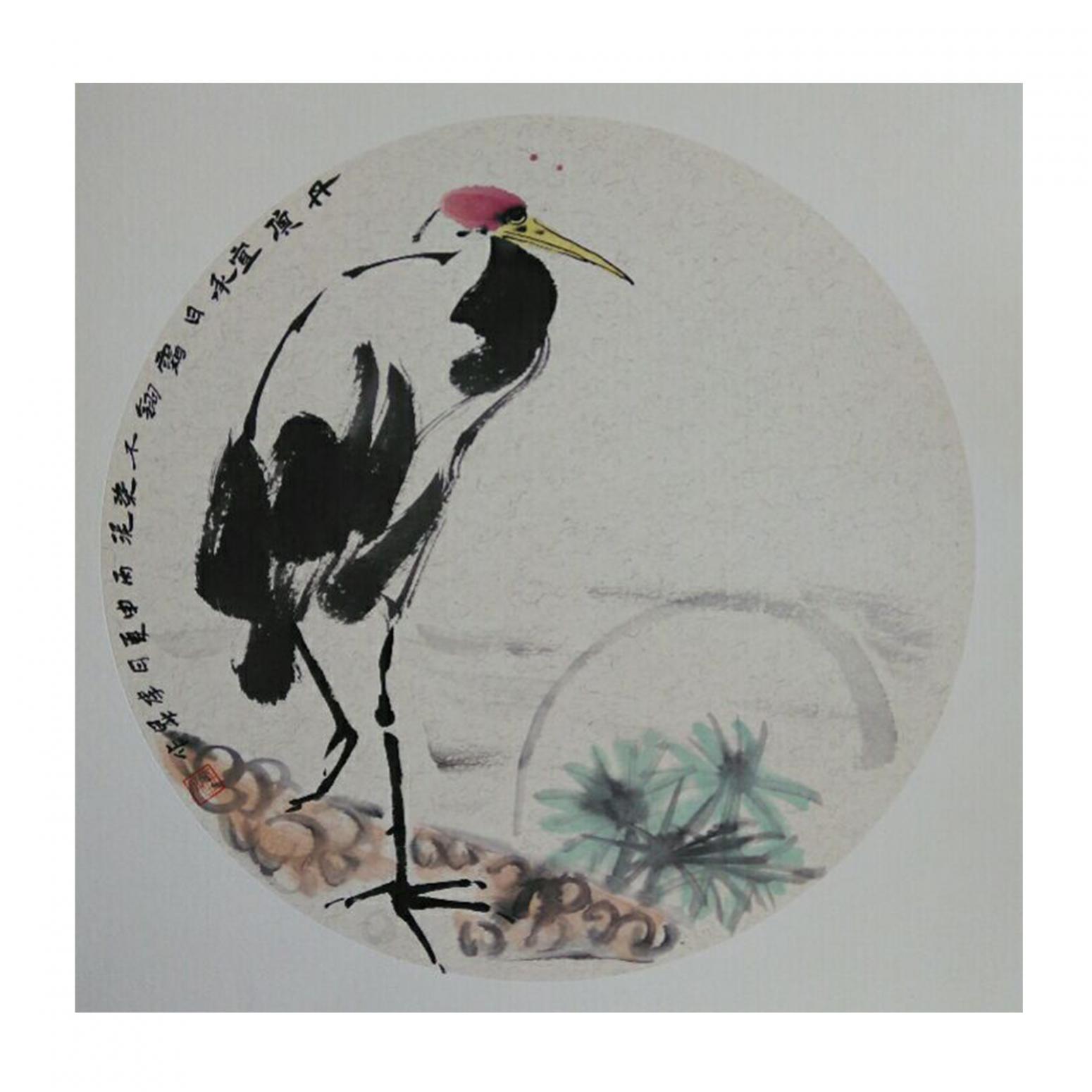 李昇国画作品《【花鸟2】作者李昇》