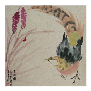 艺术品图片：艺术家李昇国画作品名称《【花鸟14】作者李昇》价格720.00 元