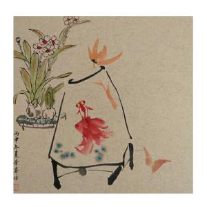 艺术品图片：艺术家李昇国画作品名称《【花鸟19】作者李昇》价格720.00 元