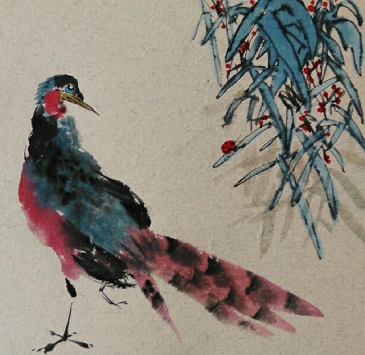 李昇国画作品《【花鸟21】作者李昇》【图0】