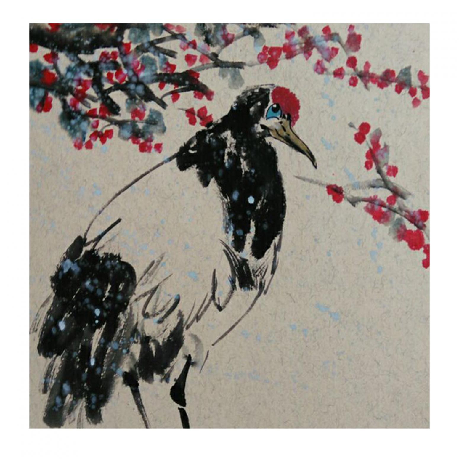 李昇国画作品《【花鸟22】作者李昇》