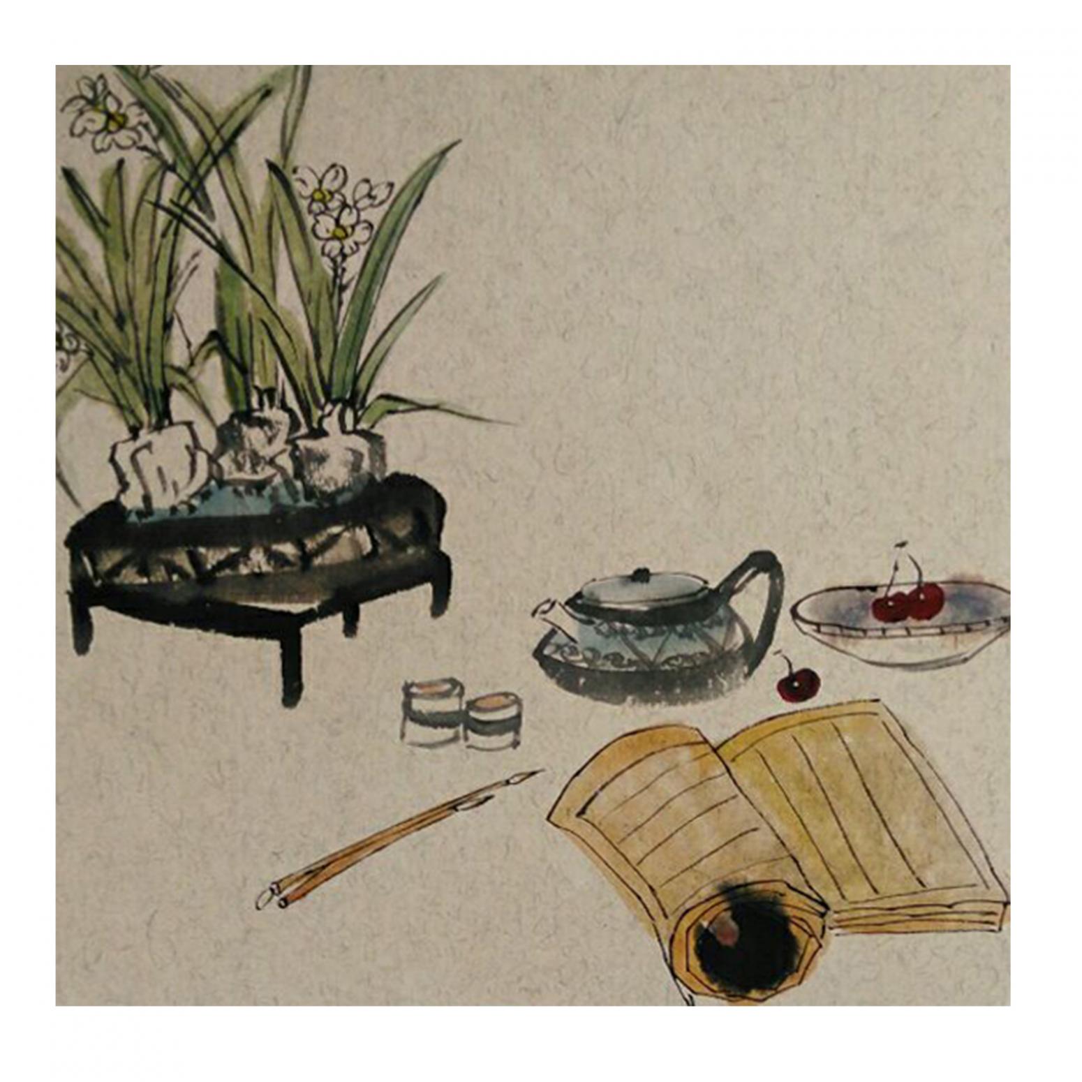 李昇国画作品《【花鸟23】作者李昇》