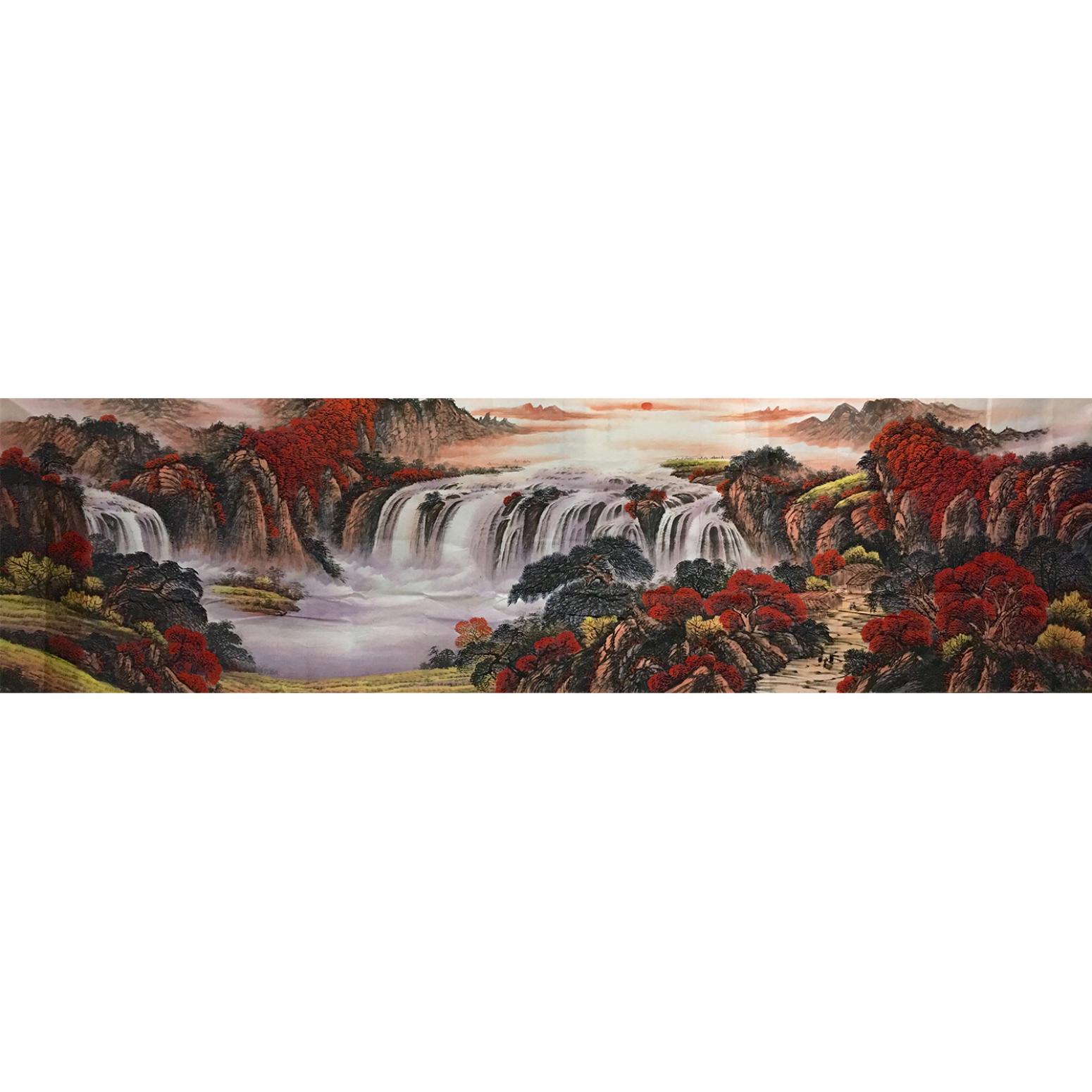 姜进清国画作品《【鸿运财源】作者姜进清》