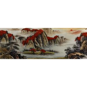 艺术品图片：艺术家姜进清国画作品名称《【鸿运人家】作者姜进清》价格1200.00 元