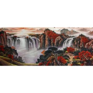 艺术品图片：艺术家姜进清国画作品名称《【多方进财】作者姜进清》价格2400.00 元