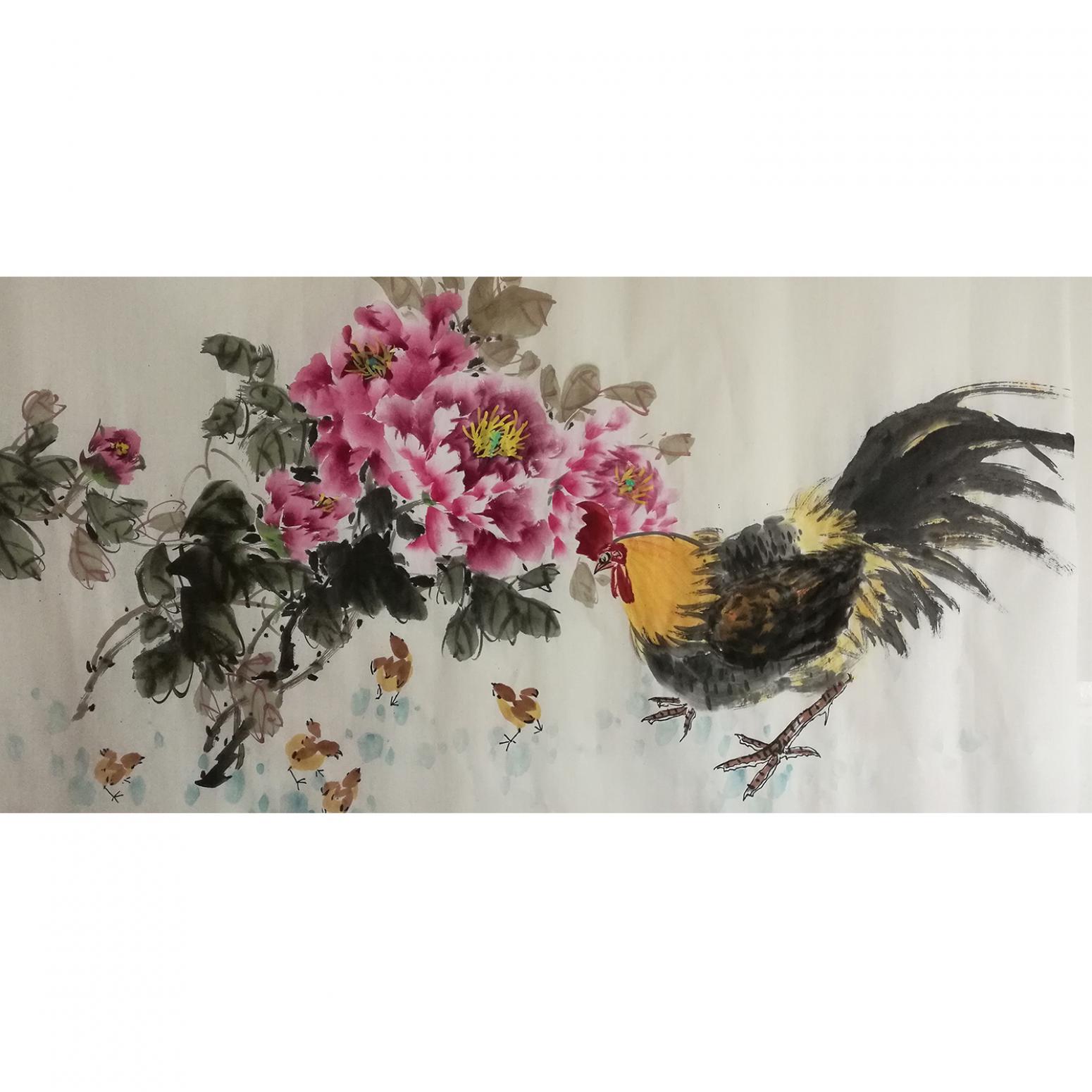 王长泉国画作品《【戏耍】作者王长泉》