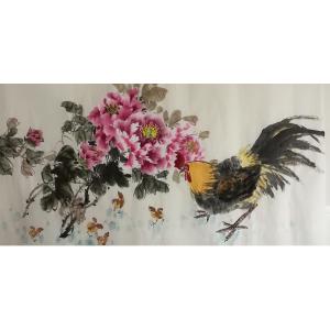 艺术品图片：艺术家王长泉国画作品名称《【戏耍】作者王长泉》价格386.00 元