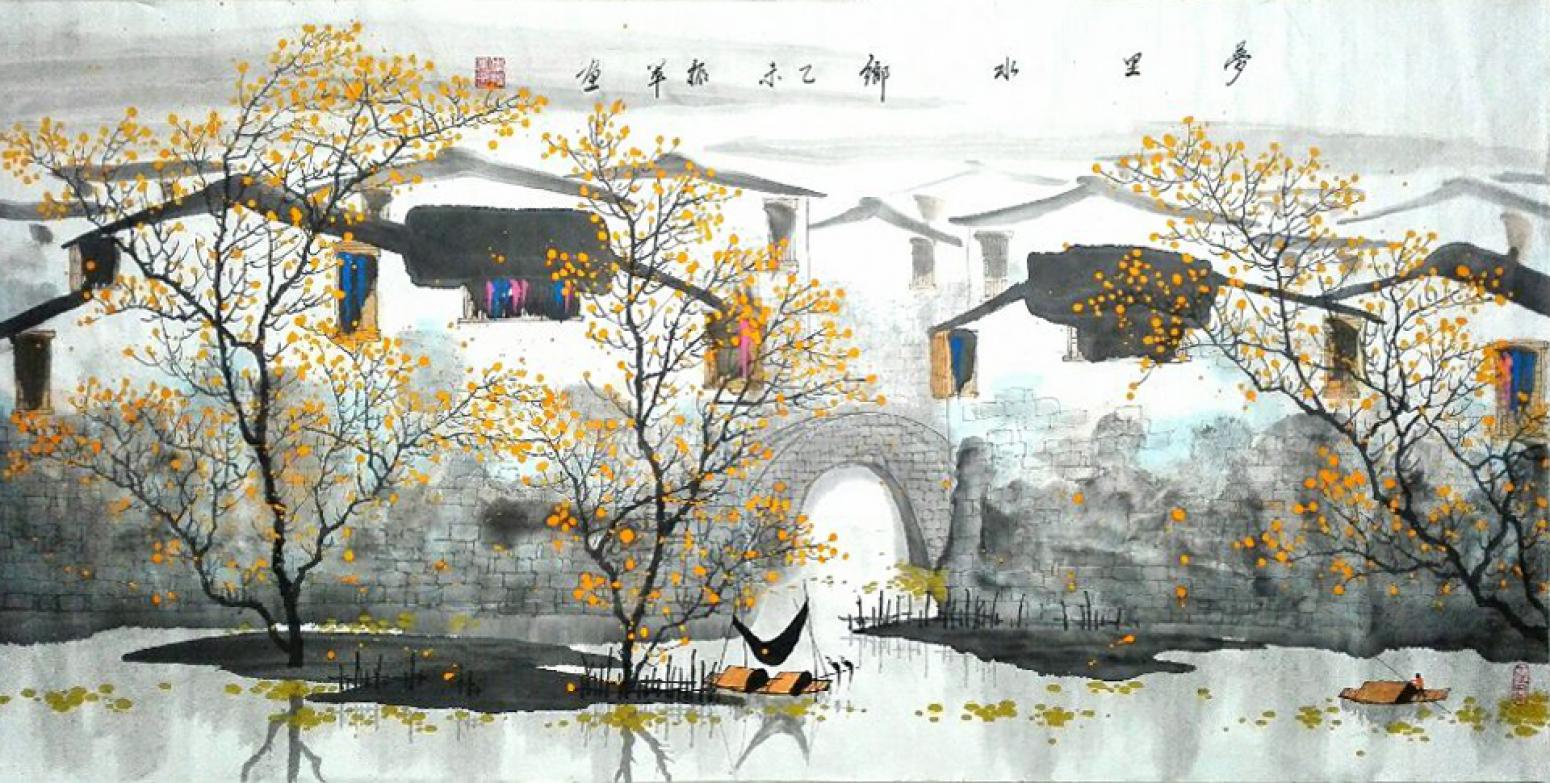 李振军国画作品《【山水17】作者李振军》【图0】