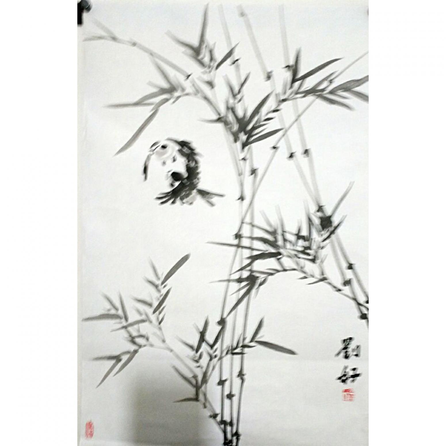 刘好国画作品《【花鸟】作者刘好》