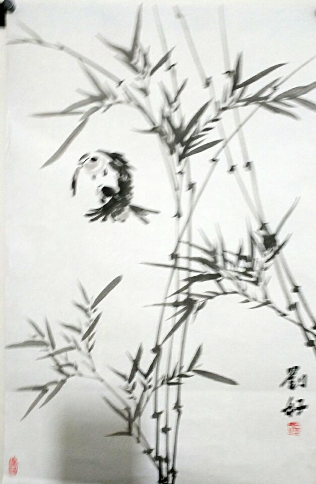 刘好国画作品《【花鸟】作者刘好》【图0】