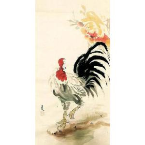 艺术品图片：艺术家吕双国画作品名称《【金鸡独立】作者吕双》价格7200.00 元