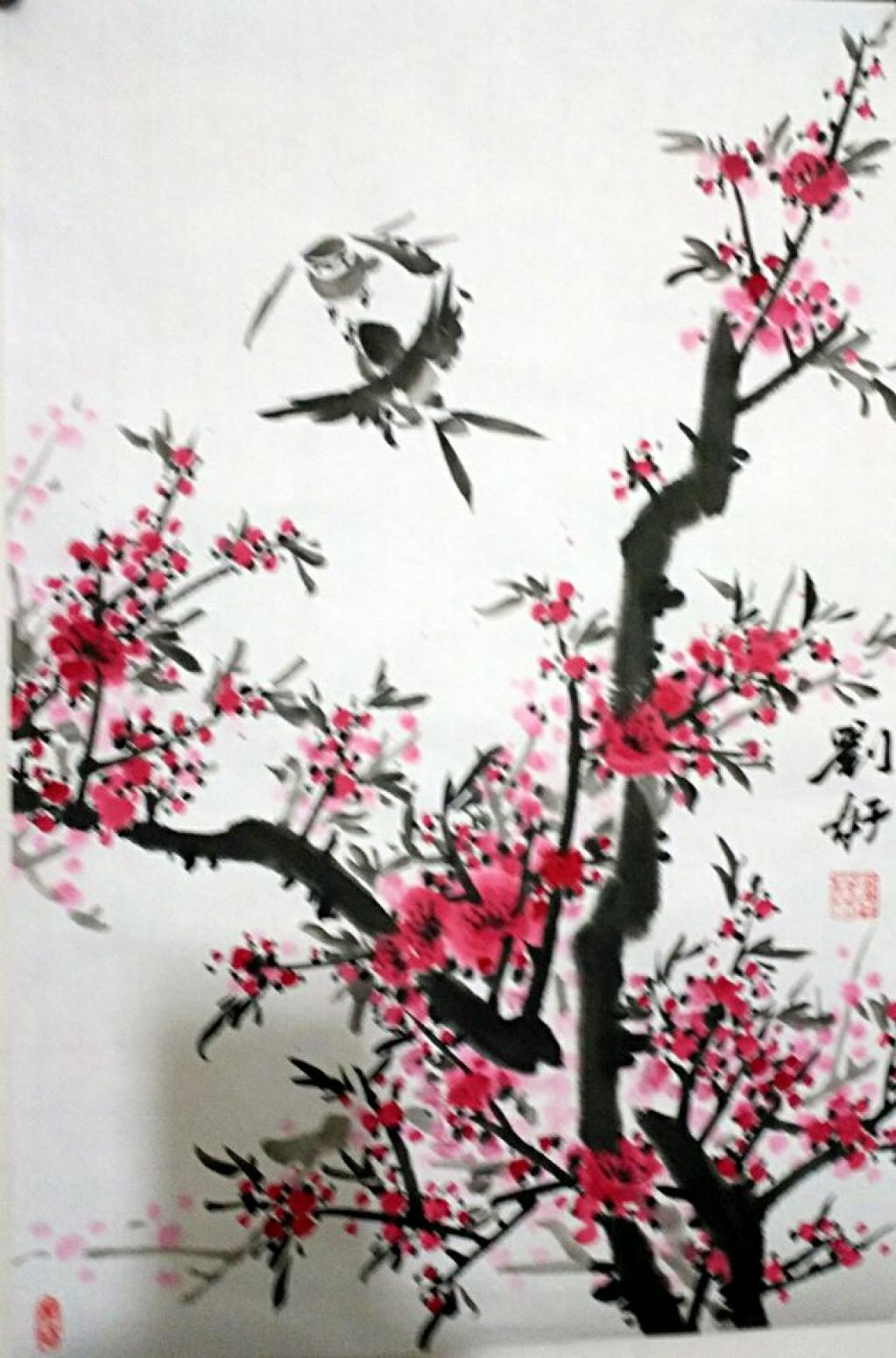 刘好国画作品《【花鸟】作者刘好》【图0】