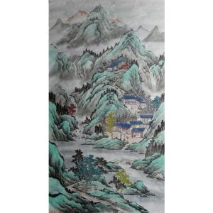 艺术品图片：艺术家陈奇培国画作品名称《【相依为邻】作者陈奇培 临摹》价格1152.00 元