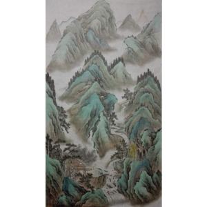 艺术品图片：艺术家陈奇培国画作品名称《【水脉相承】作者陈奇培 临摹》价格1152.00 元