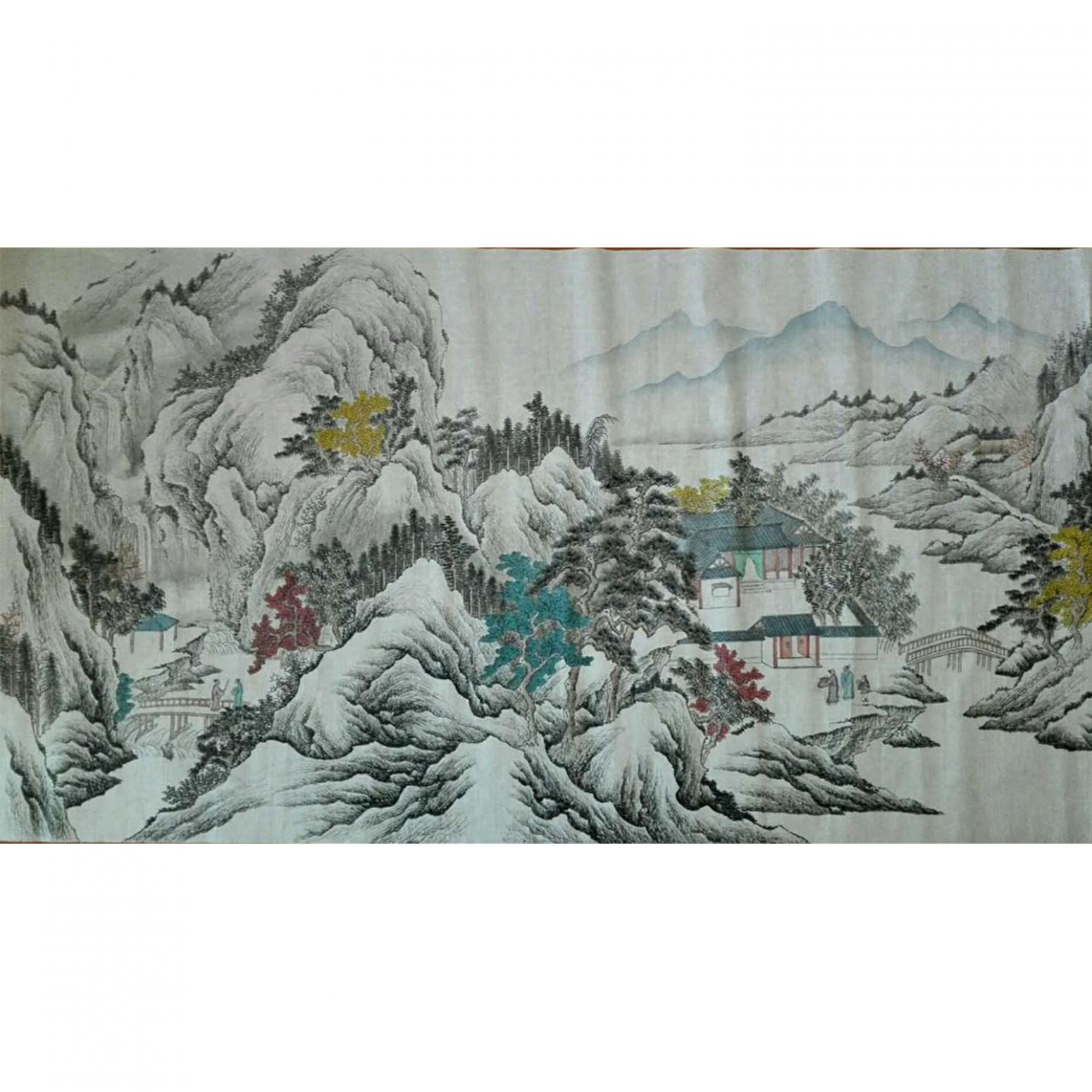 陈奇培国画作品《【拜访】作者陈奇培 临摹》