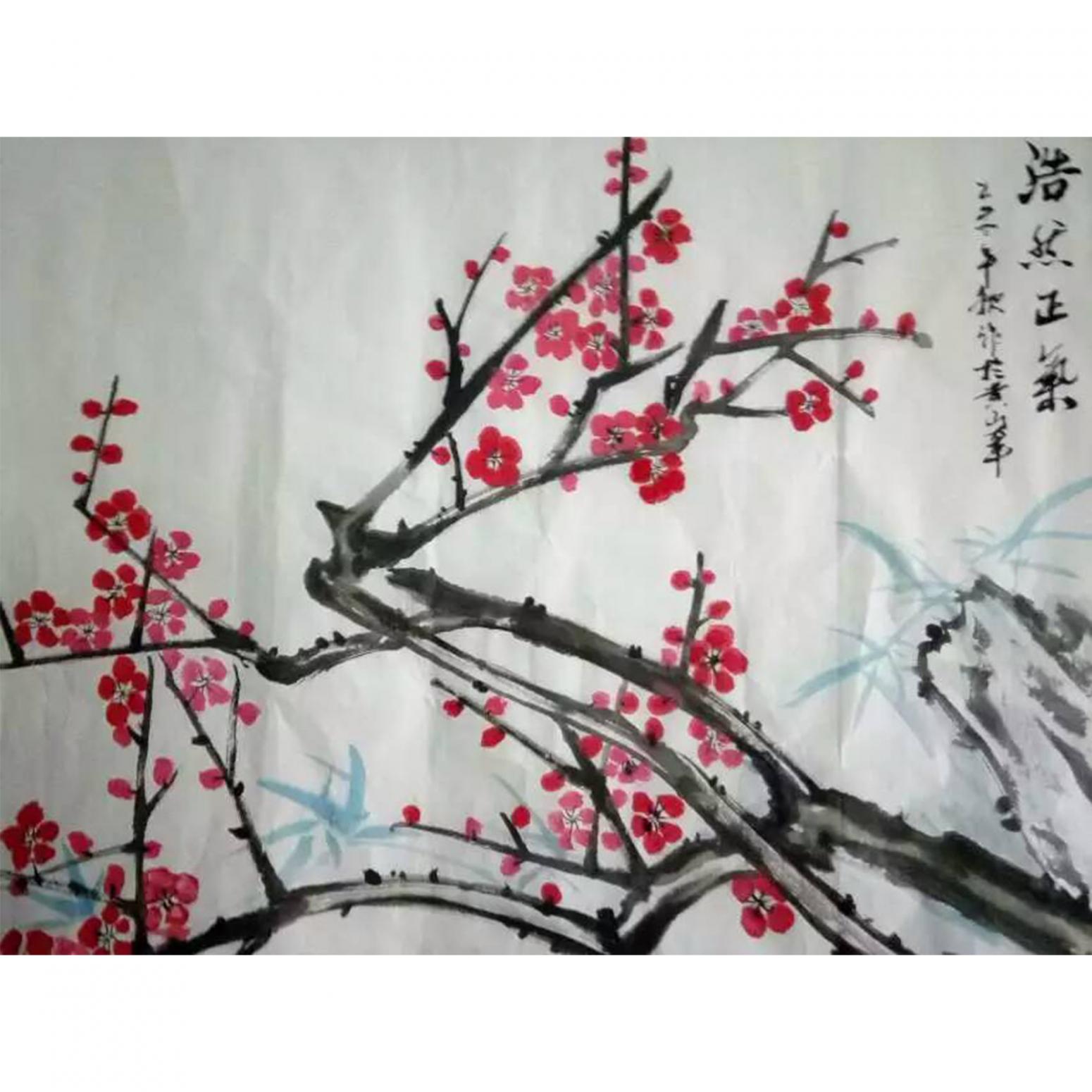 崔耀国画作品《【浩然正气】作者崔耀》