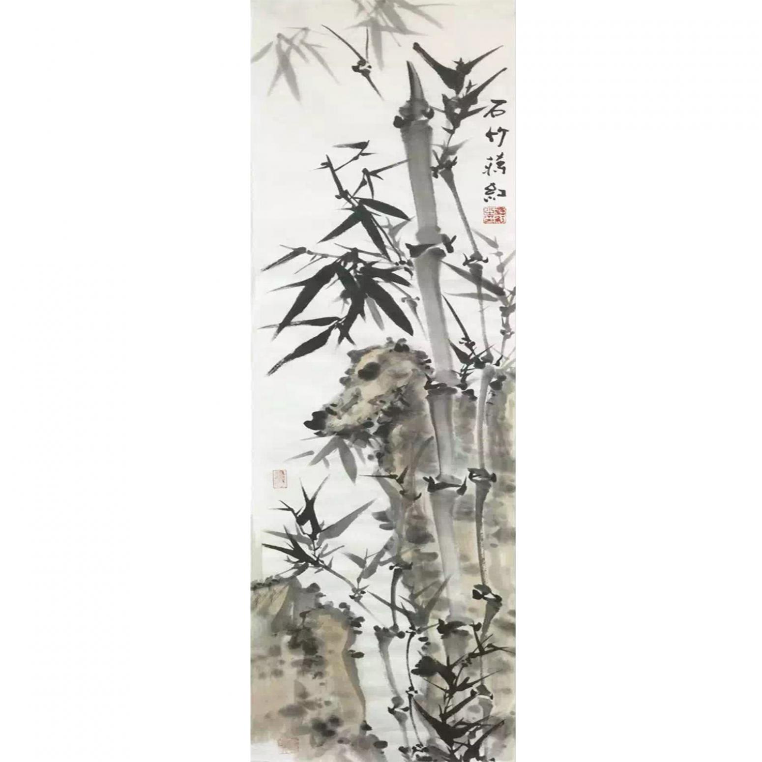 蒋红国画作品《【石竹】作者蒋红》