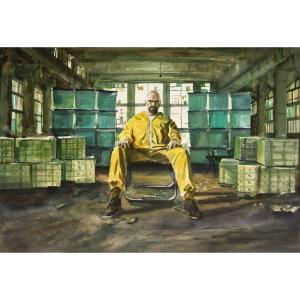 艺术品图片：艺术家杨阳国画作品名称《【breaking bad】作者杨阳》价格1920.00 元