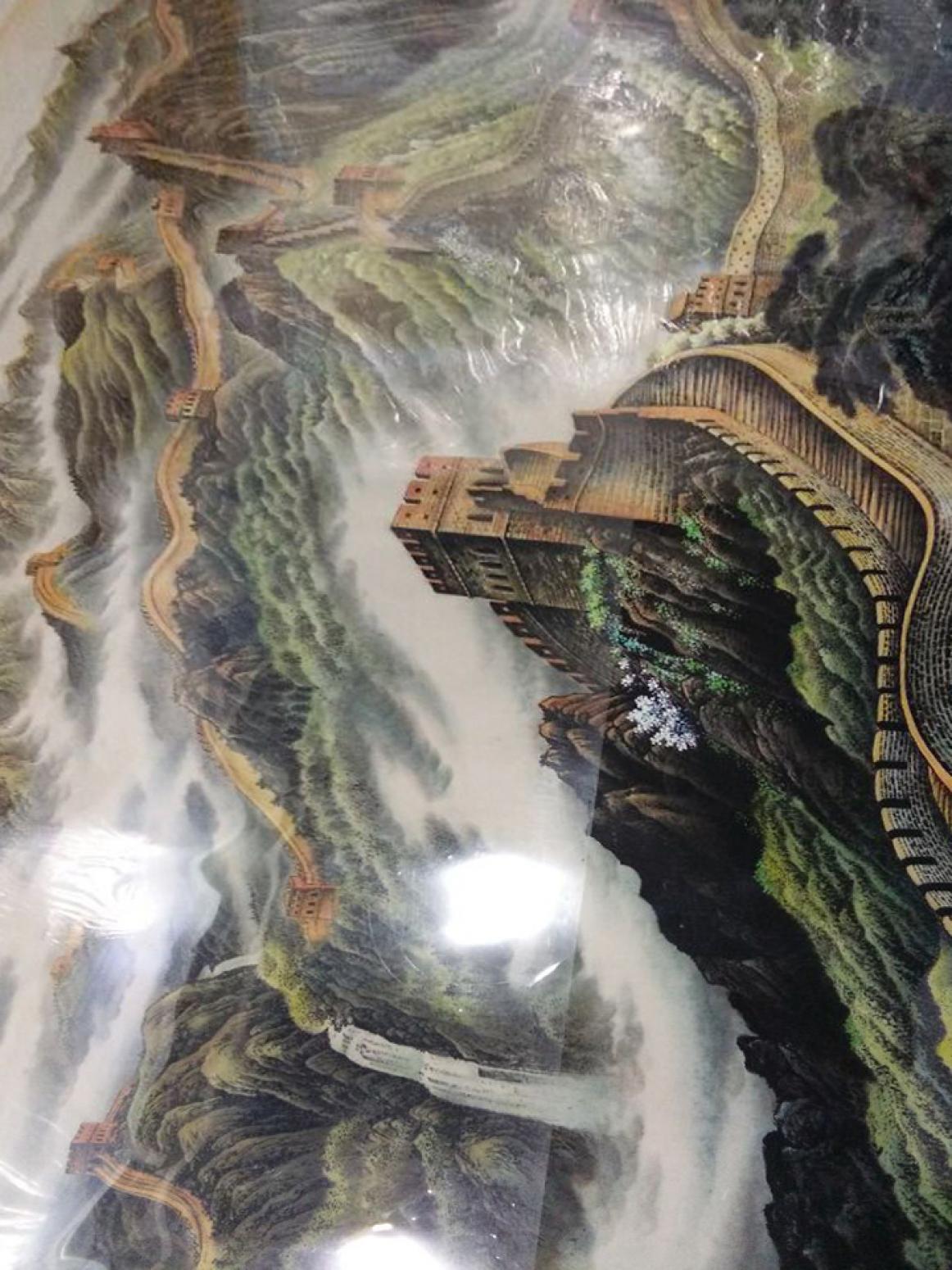 国画作品《【长城】作者李富铭》【图0】