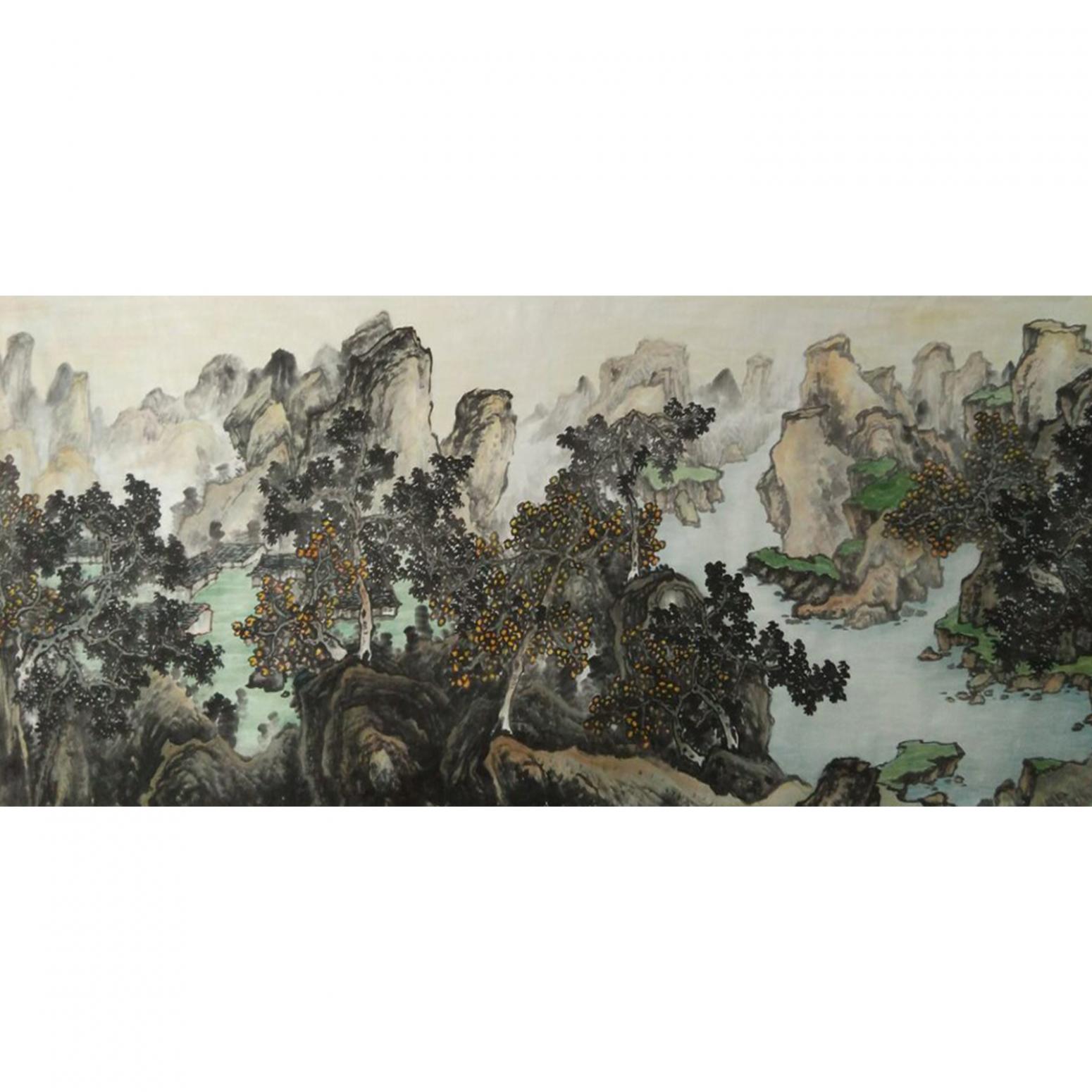 刘源国画作品《【山水8】作者刘远》