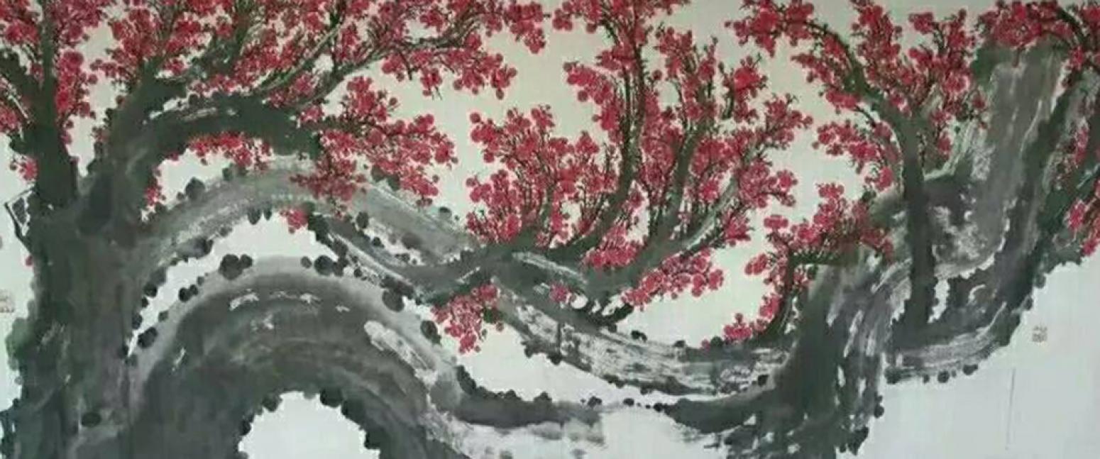 王云山国画作品《【梅花10】作者王云山》【图0】