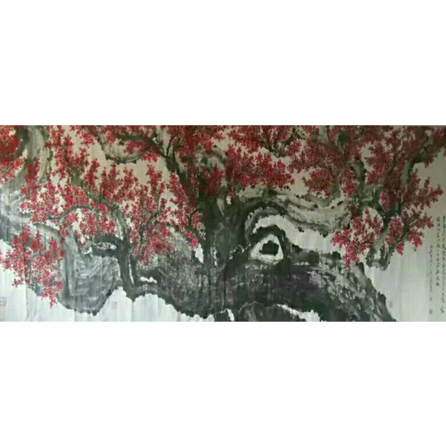 王云山国画作品《【梅花11】作者王云山》