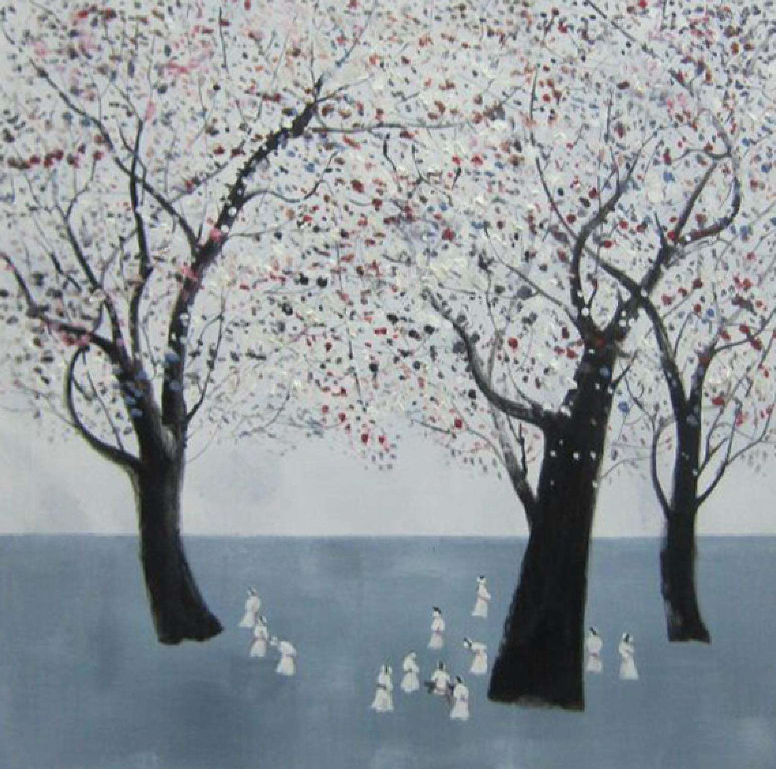 周俊峰国画作品《【树林】作者周俊峰》【图0】