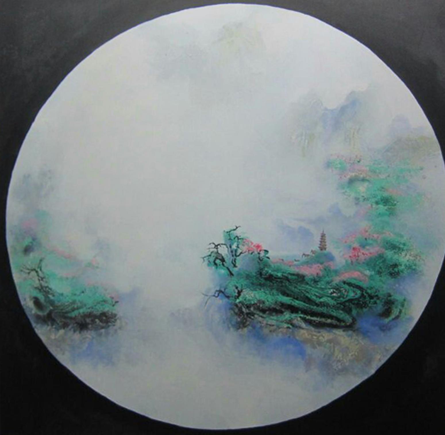 周俊峰国画作品《【花鸟1】作者周俊峰》【图0】