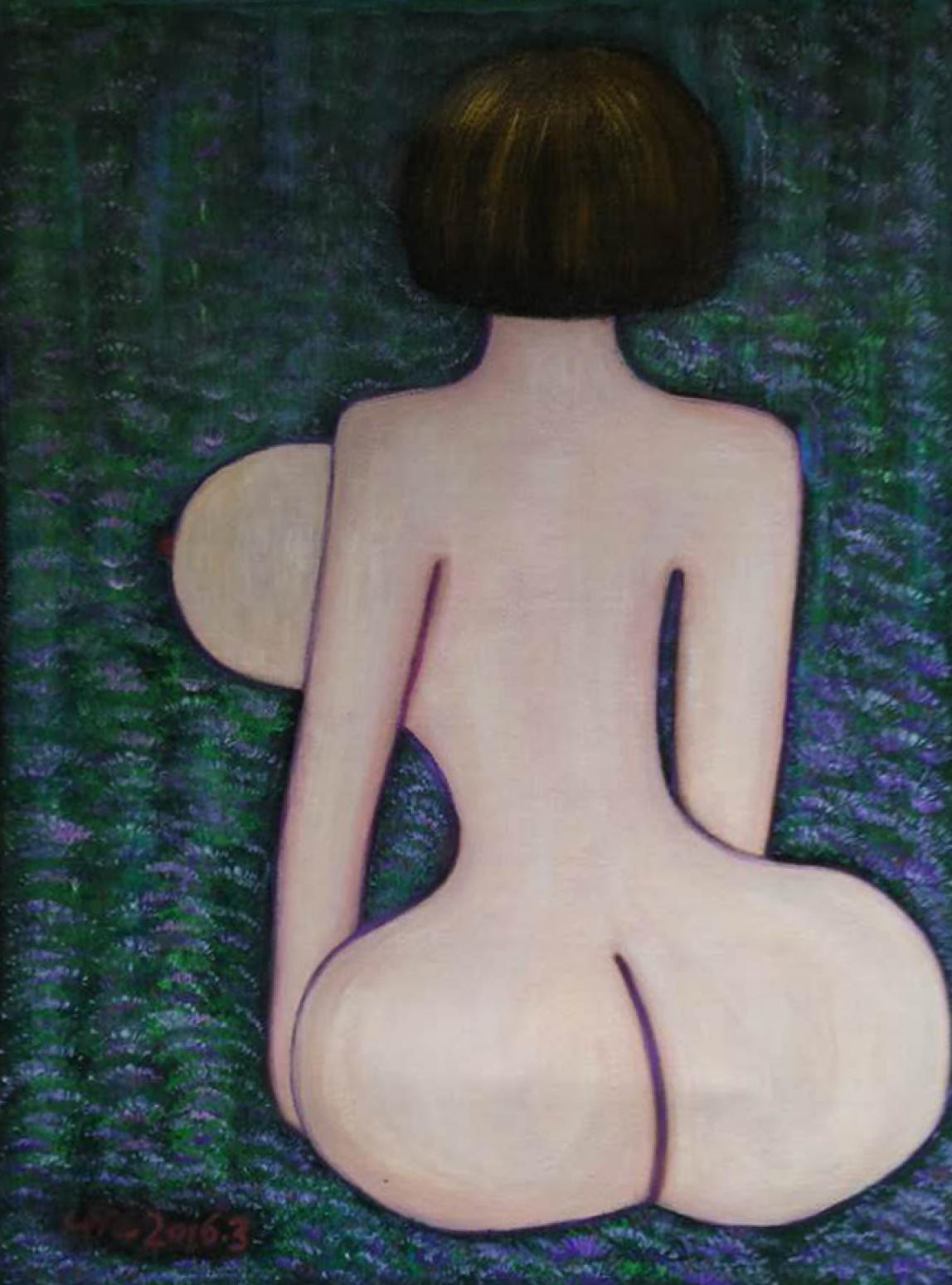 陈鸣婵油画作品《【充足富裕】作者陈鸣婵》【图0】