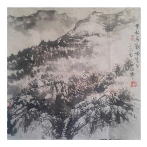 艺术品图片：艺术家马海伟国画作品名称《【马家坡】作者马海伟》价格4800.00 元