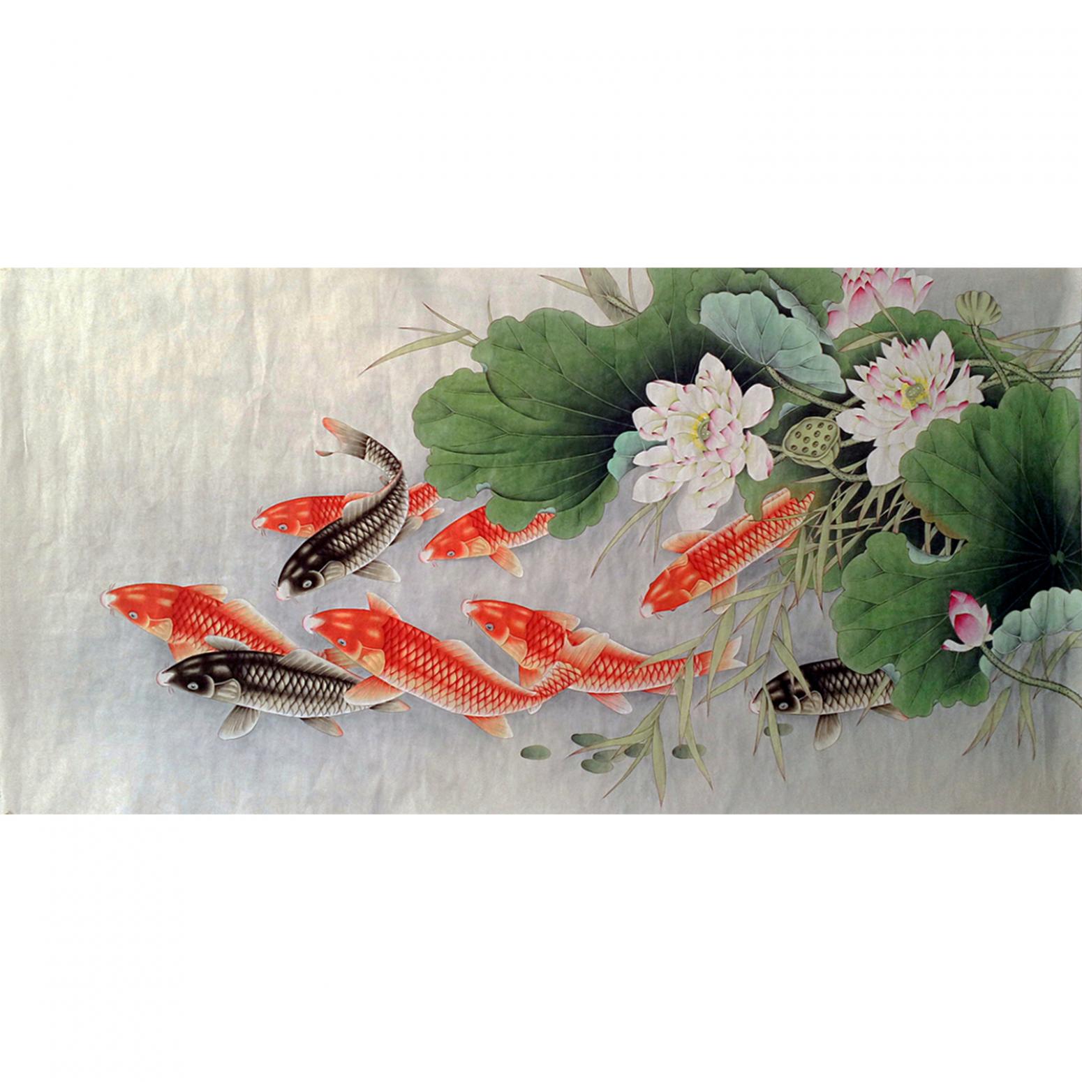 胡记领国画作品《【同乐】作者胡记领》