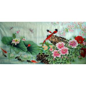 艺术品图片：艺术家胡记领国画作品名称《【雀灵】作者胡记领》价格2040.00 元