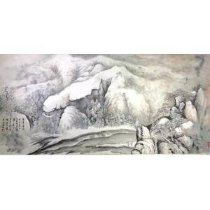 艺术品图片：艺术家付师平国画作品名称《【山水3】作者付师平》价格1200.00 元