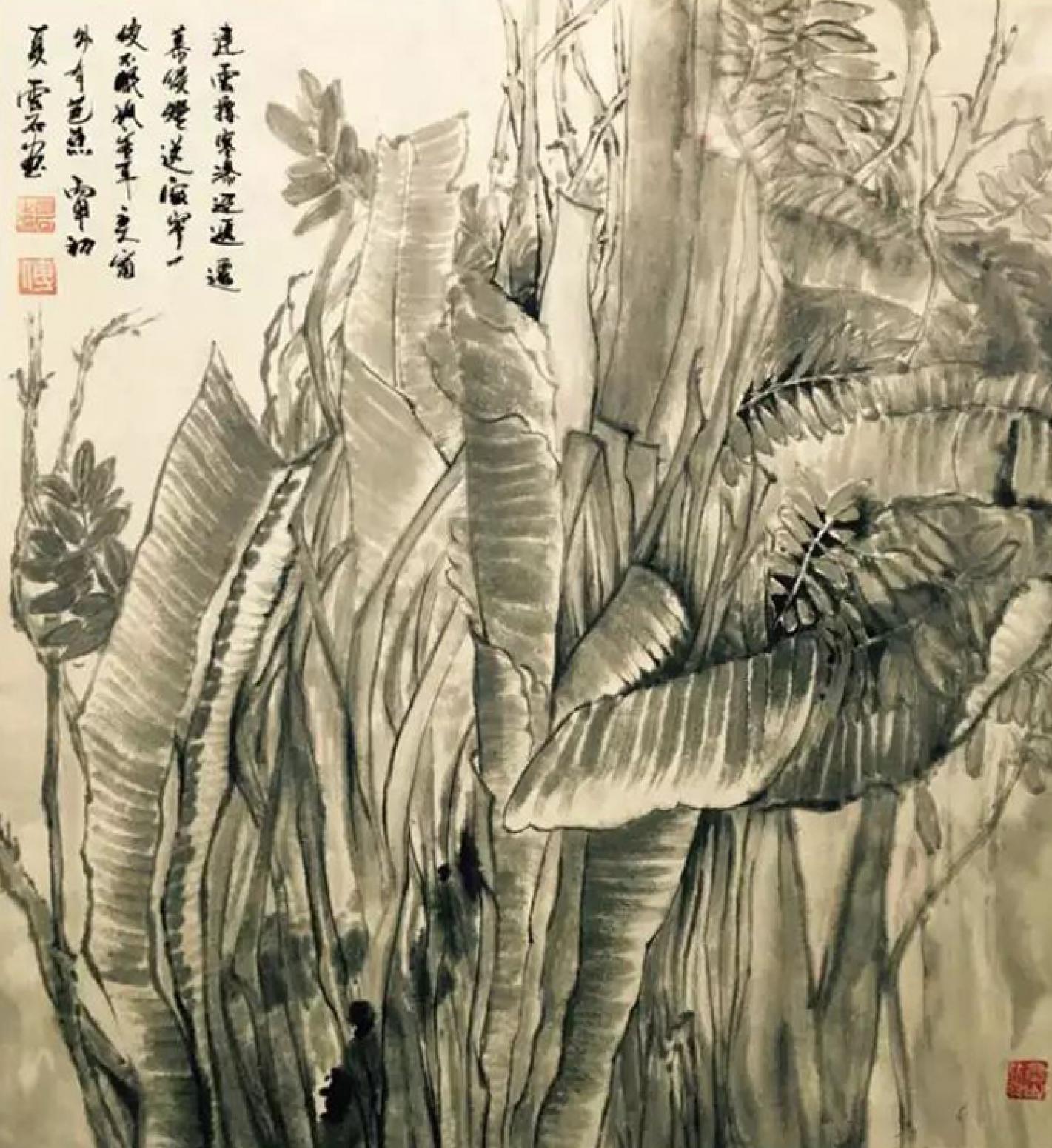 付师平国画作品《【花鸟1】作者付师平》【图0】