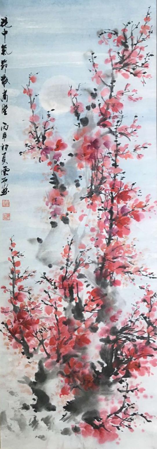 付师平国画作品《【花鸟3】作者付师平》【图0】
