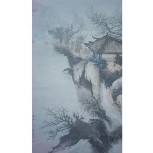 艺术品图片：艺术家付师平国画作品名称《【山水1】作者付师平》价格720.00 元