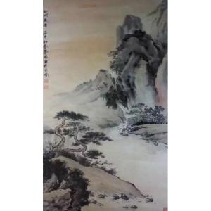 艺术品图片：艺术家付师平国画作品名称《【山水4】作者付师平》价格432.00 元