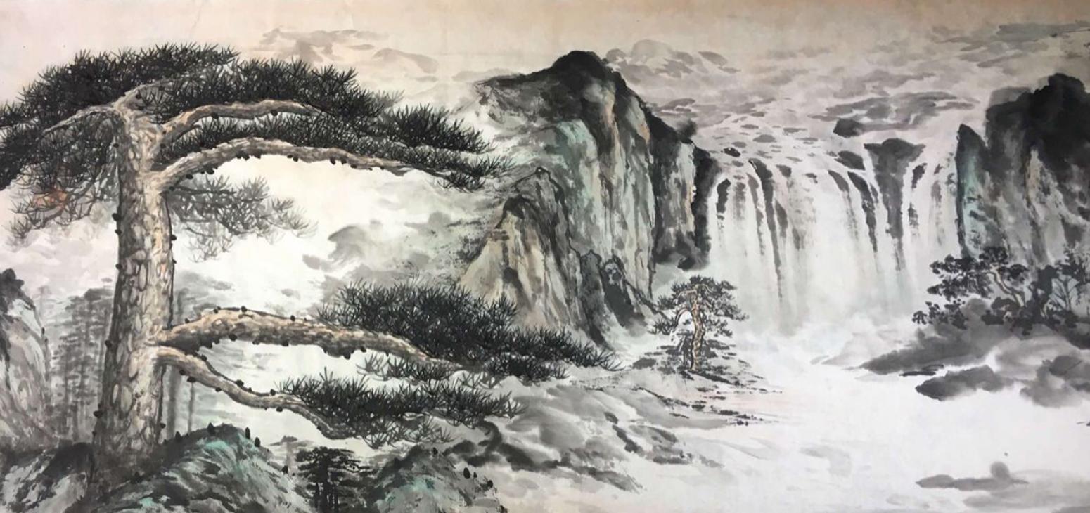 付师平国画作品《【山水5】作者付师平》【图0】