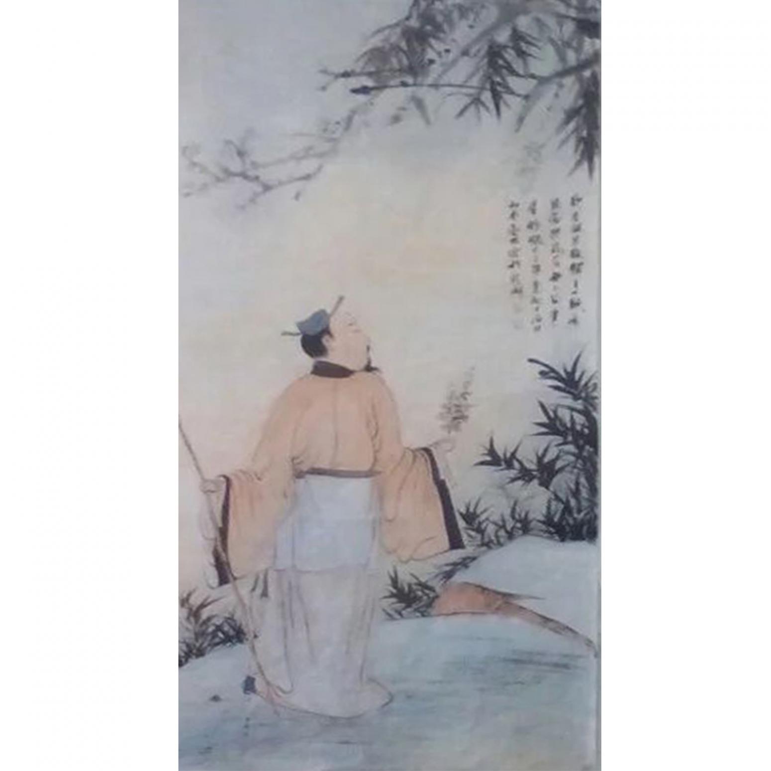 付师平国画作品《【人物1】作者付师平》