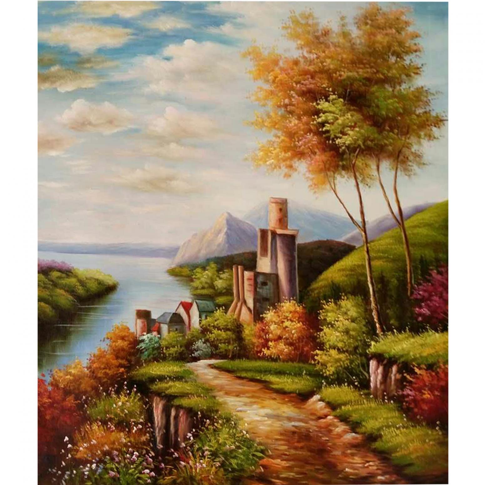 杨金根油画作品《【油画5】作者杨金根 临摹》