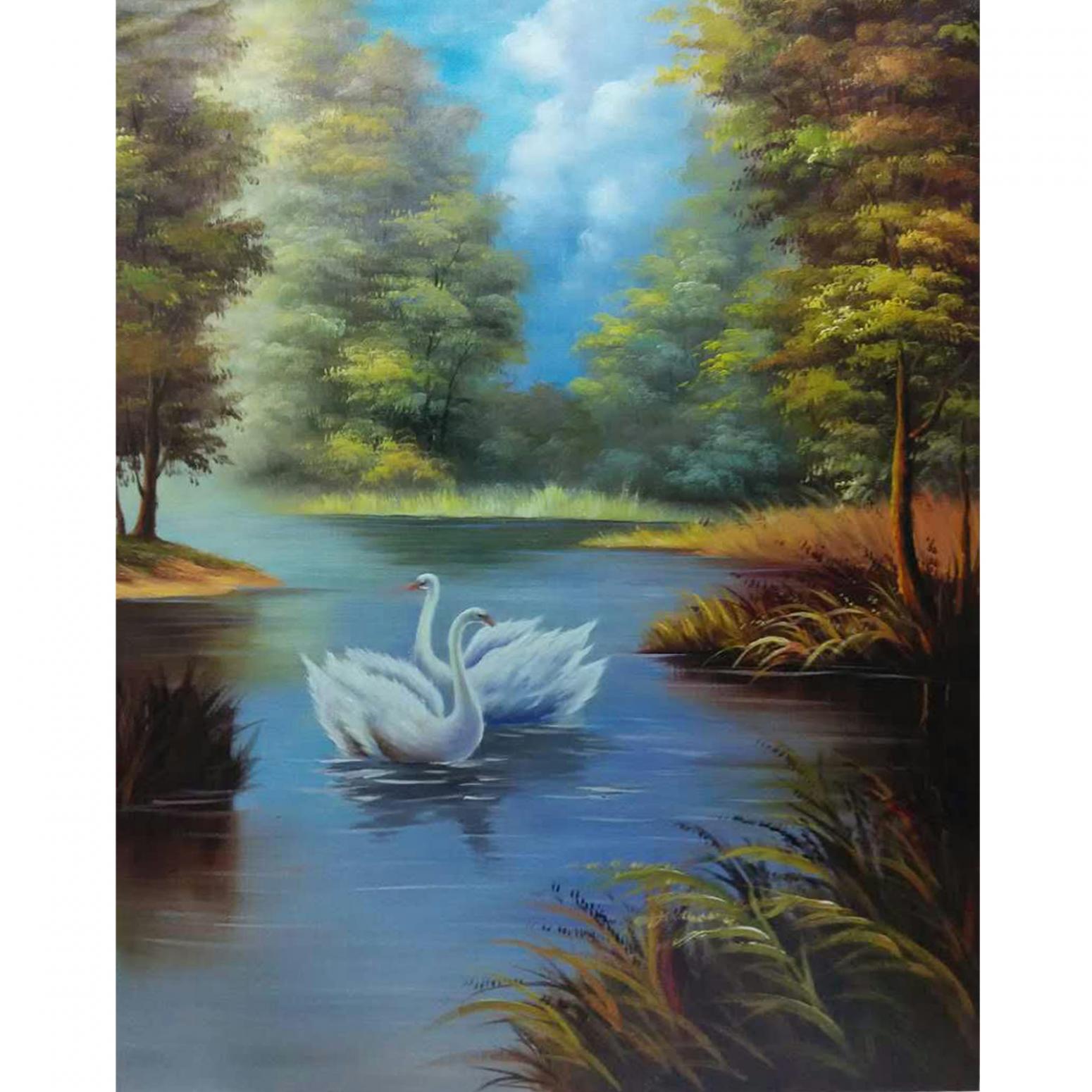 杨金根油画作品《【油画12】作者杨金根 临摹》