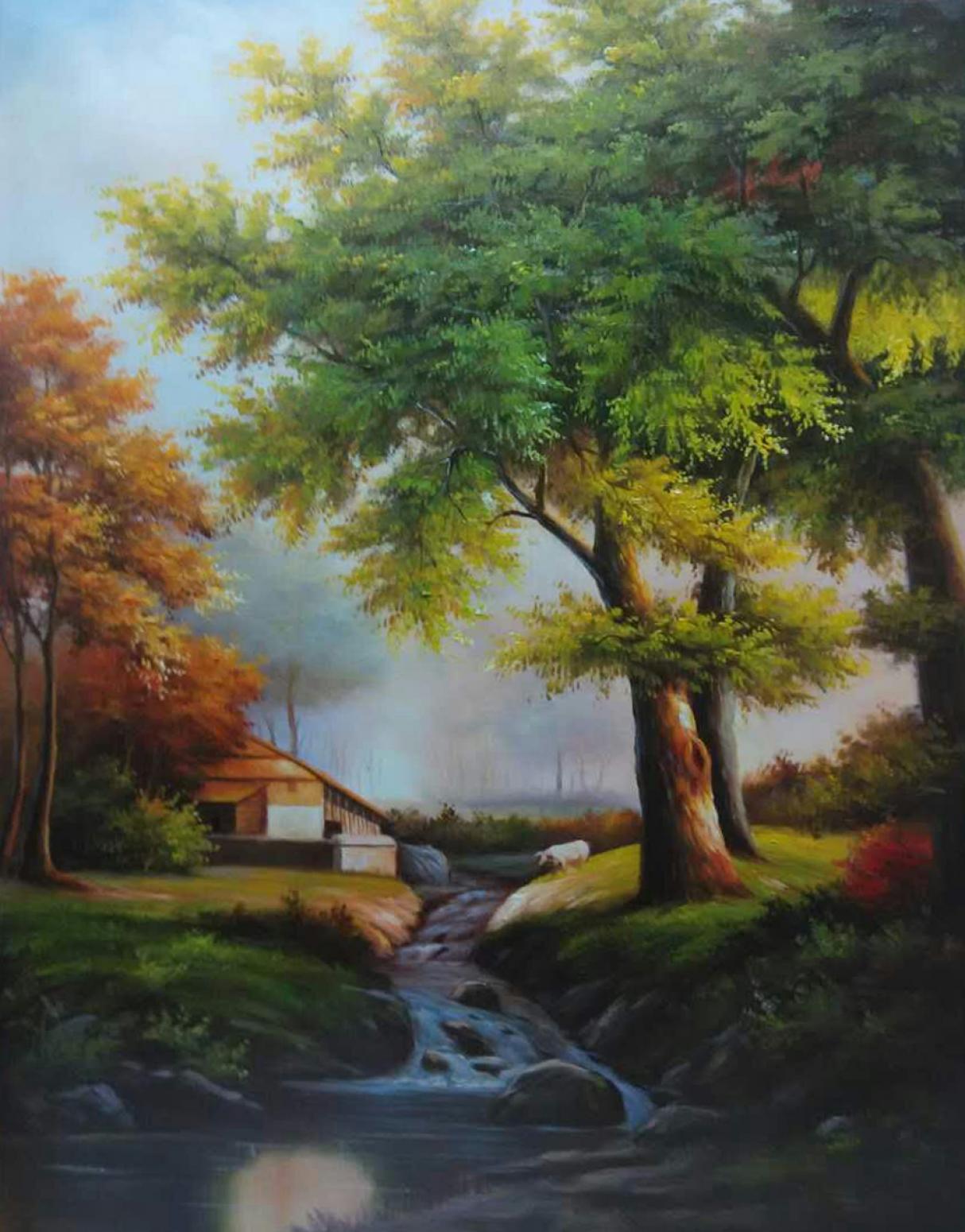 杨金根油画作品《【油画14】作者杨金根 临摹》【图0】