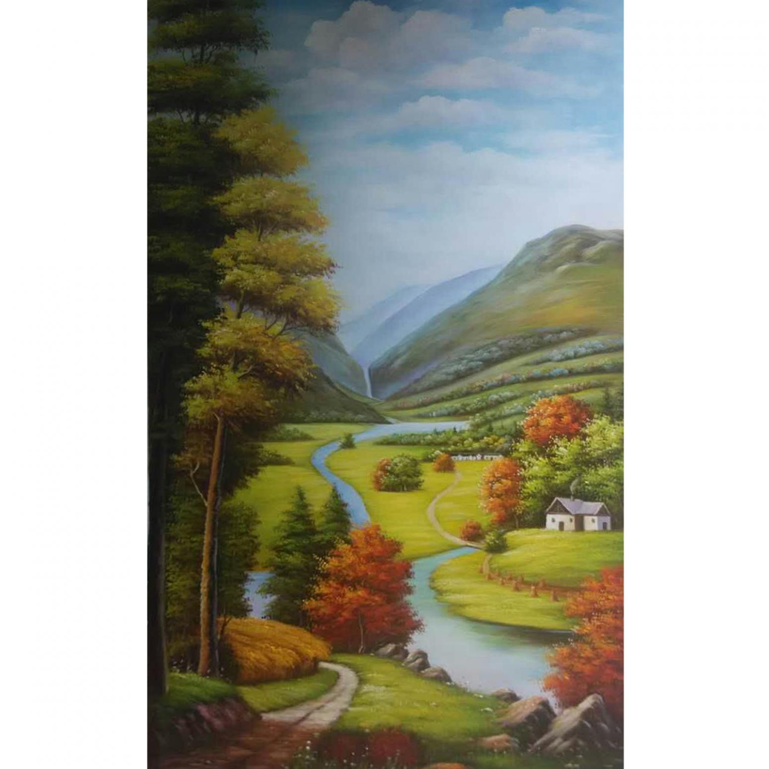 杨金根油画作品《【油画15】作者杨金根 临摹》