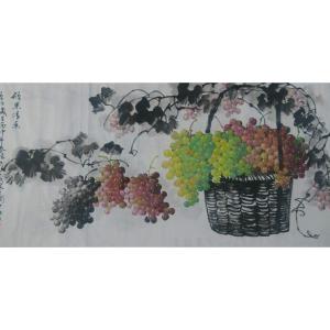 徐如茂国画作品《【硕果迷香】作者徐如茂》价格2400.00元