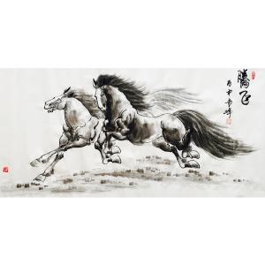 袁峰国画作品《【腾飞】作者袁峰》价格40000.00元