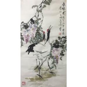 艺术品图片：艺术家田君才国画作品名称《【春鸣图】作者田君才》价格4800.00 元
