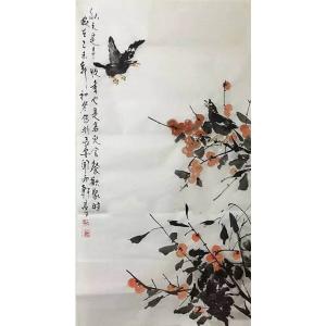 艺术品图片：艺术家田君才国画作品名称《【秋收图】作者田君才》价格4800.00 元